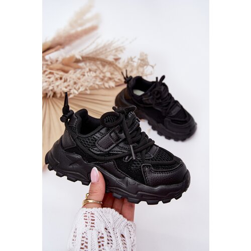 Boto Children's Sports Sneakers Black Tilvianea Cene