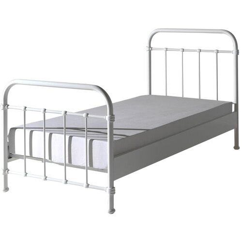 Vipack bijeli metalni dječji krevet New York, 90 x 200 cm Slike