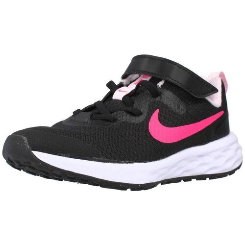 Nike Modne superge REVOLUTION 6 LITTLE KID Črna Slike