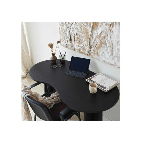 Hanah home Radni sto Infini, 120 x 75 x 60 cm, Crni Slike
