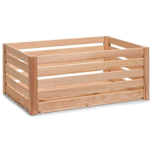 ZELLER Kutija za pohranu Bars, drvena, 60 x 40 x 24 cm Cijene