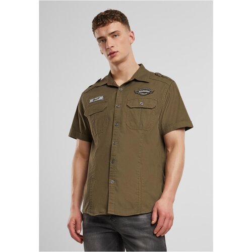 Brandit Luis Vintage short-sleeved shirt olive Cijene