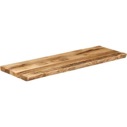 Stolna ploča sa živi rub 110x40x3,8 cm masivno grubo drvo manga Slike