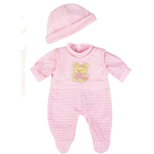 COLOR BABY'S bodići za bebe lutke sa kapom roze Cene