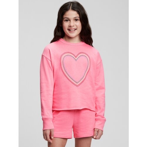 GAP Baby Heart Sweatshirt - Girls Slike
