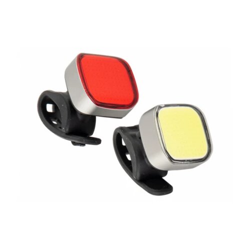 ViTcomp lampa prednja i zadnja punjiva 140 chips led usb Cene