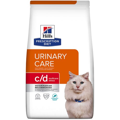  Hill&lsquo;s Prescription Diet c/d Multicare Stress Urinary Care z morsko ribo - 8 kg Cijene