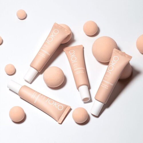 Joko Skin Joy lahki vlažilni tekoči puder odtenek 05W Toffee 30 ml Slike