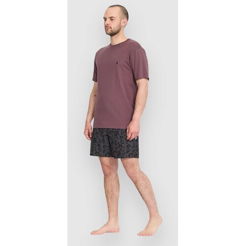 Volcom Melange Trunk 17 Boardshorts asphalt black Slike