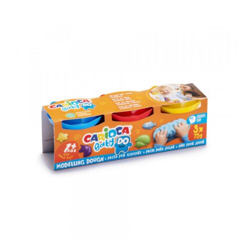 Carioca Baby Do Modelling Dough 1+, 75 gr - 3 kosi Slike