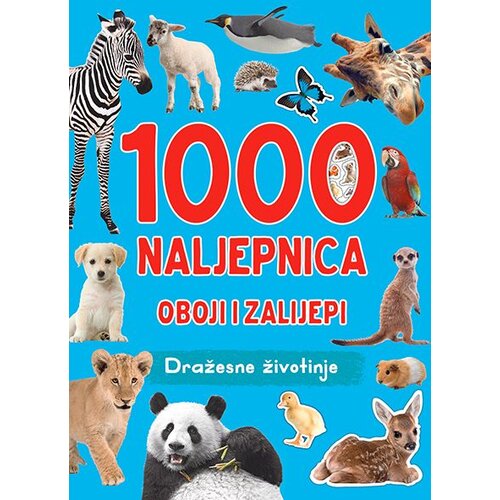 Lusio 1000 naljepnica: Dražesne životinje Slike