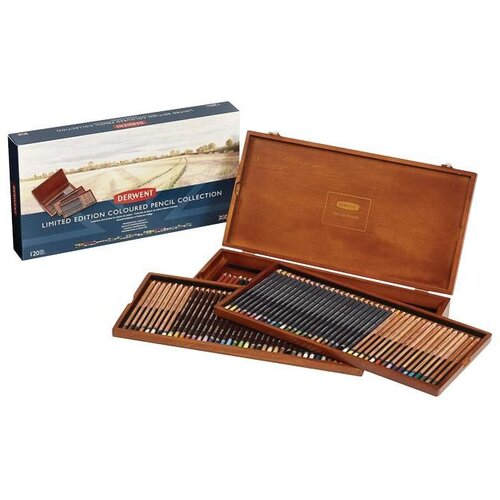 DERWENT drvene boje set 120boje u drvenoj kutiji limited edition 2302731 Cene