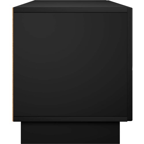  TV stalak 140 x 34,5 x 40 cm Crna Konstruirano drvo Slike
