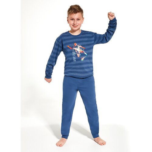 Cornette Pyjamas Young Boy 268/135 Soccer L/R 134-164 jeans Slike