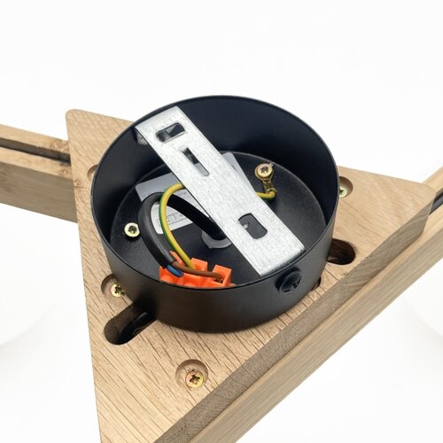  plafonski luster antonio 3xG9/5W/230V hrast/bela Slike