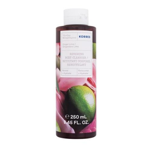 Korres Ginger Lime Renewing Body Cleanser vlažilen gel za prhanje 250 ml za ženske Cene