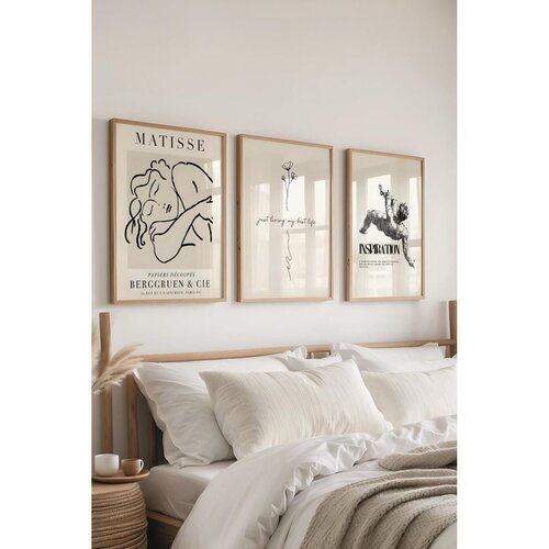 WALLXPERT &Ccedil;-300350 - 5070 multicolor dekorativni set slika (3 komada) Cene