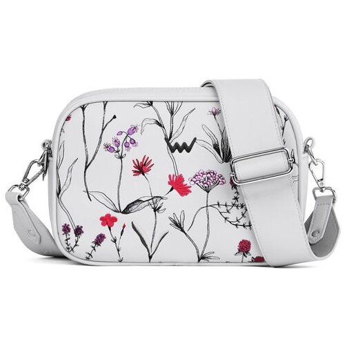 Vuch Crossbody torba Massimo Wildflowers Grey, 16 x 23 cm Cene
