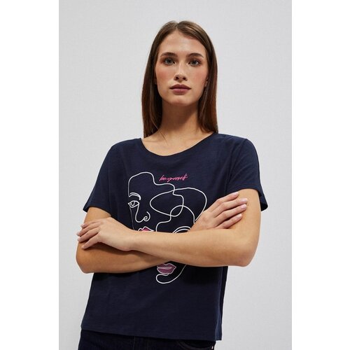 Moodo Cotton blouse with print Cijene