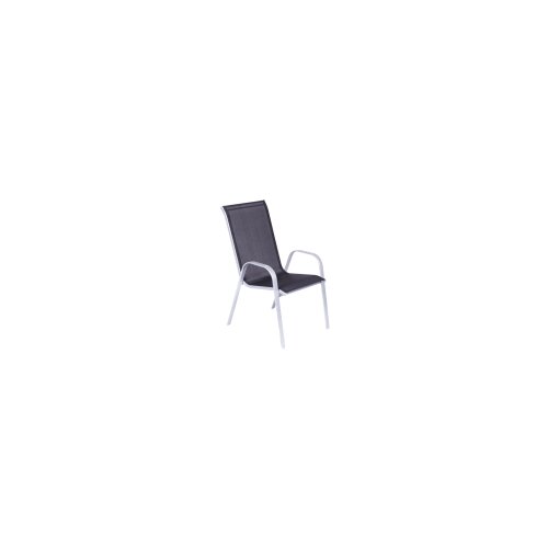 Outdorlife baštenska stolica COMO Metal i tekstil Crna Slike