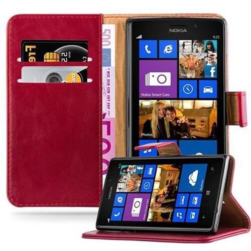 Cadorabo Case, združljiv z Nokia v vino rdeči - za&scaron;čitni pokrov z magnetnim zapiranjem, stoječo funkcijo in režo za kartico, (20569131) Cene