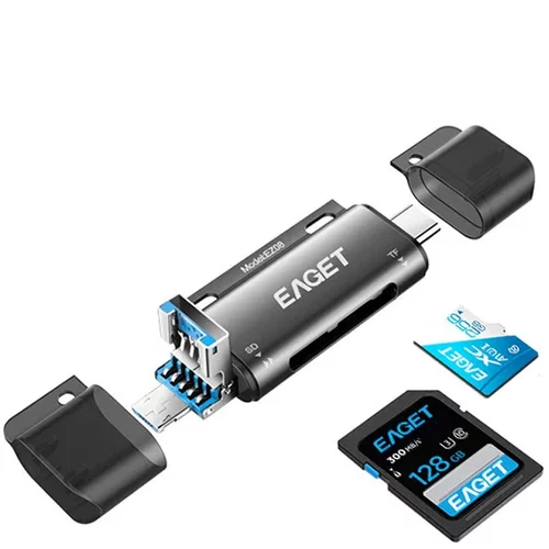 Eaget EZ08 Type-C Micro USB USB 3.0 čitač kartica
