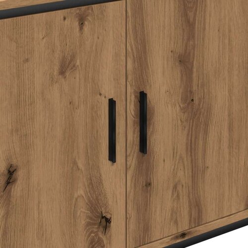 vidaXL Omarica za umivalnik artisan hrast 80x30x60 cm inž. les Cene