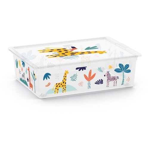 Kis Bela plastična otroška škatla za shranjevanje 55x39x16 cm C Box Style – Cene