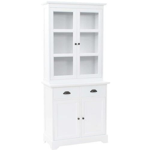 Furnova Kredenca s 4 vrati MDF in borovina 80x40x180 cm, (21955037) Cene