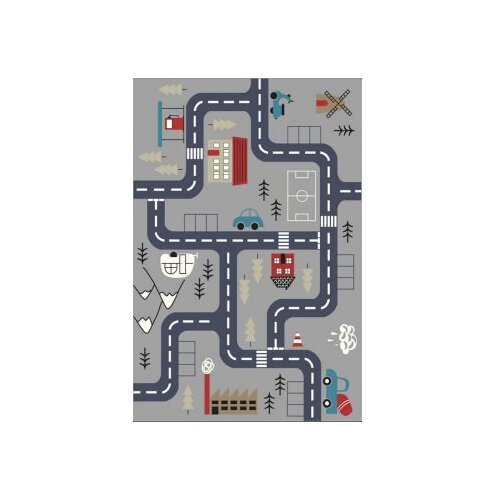 Conceptum Hypnose tepih (180x280) ELS582 Grey Slike