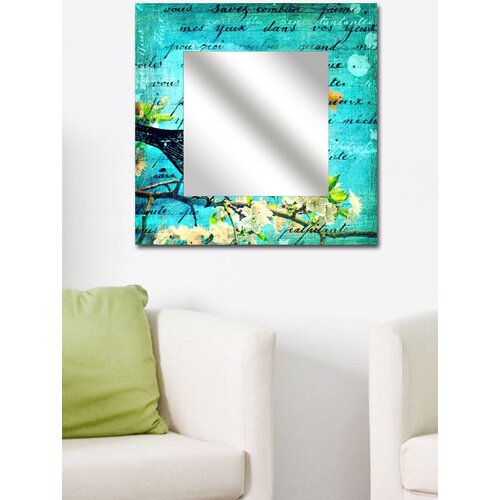 Wallity Zidno ogledalo MA-48, 50x50 cm, &amp;scaron;areno Slike
