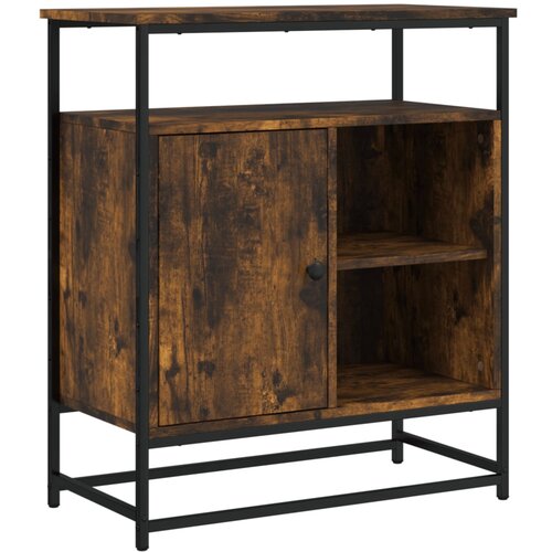 Maison Chic Komoda - Predalnik dimljeni hrast 69x35x80 cm inženirski les, (21718589) Cene