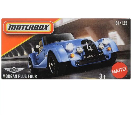 Mattel Matchbox: Papirnata škatla Morgan Plus Four mali avto 1/64 - Cene