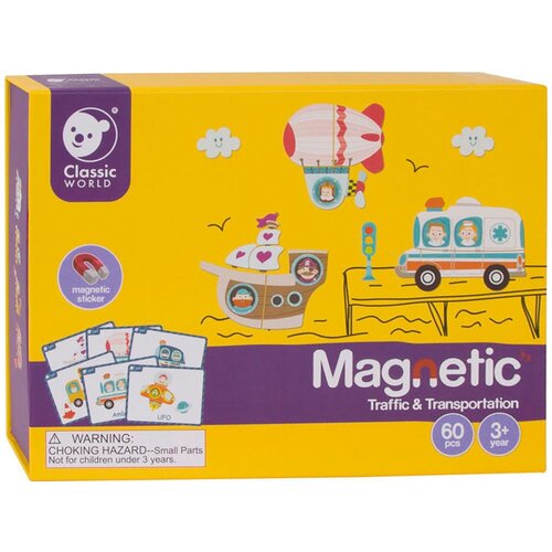 Classic World slagalica sa magnetima, promet 20026 Slike