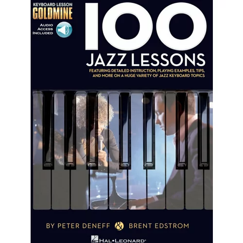 Hal Leonard Keyboard Lesson Goldmine: 100 Jazz Lessons Notna glasba