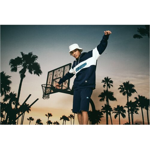 Starter Black Label Starter Block Hoody space blue/white Slike