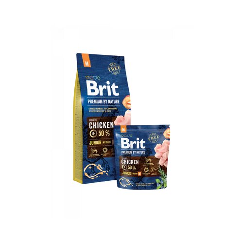 BRIT Premium by Nature Premium by Nature Junior M suha hrana za pse, 3kg Cene