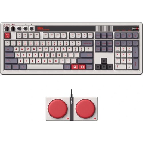 8BitDo bežična tastatura retro 108/mehanička/N edition + dual super buttons Slike