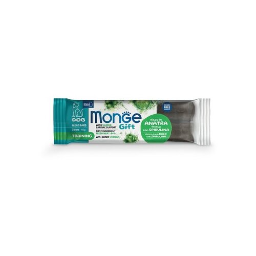 Monge Meat bars Training Poslastica za pse, Pačtina sa spirulinom, 40g Cene