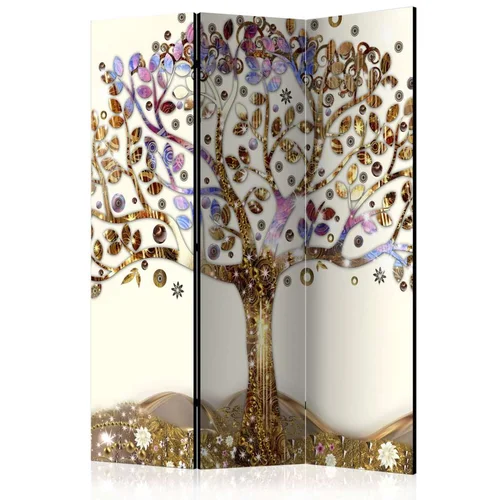  Paravan u 3 dijela - Golden Tree [Room Dividers] 135x172