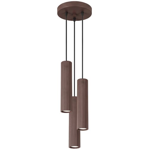 Sollux Lighting Viseča svetilka KARBON 3P rjava, (5000352399) Cene