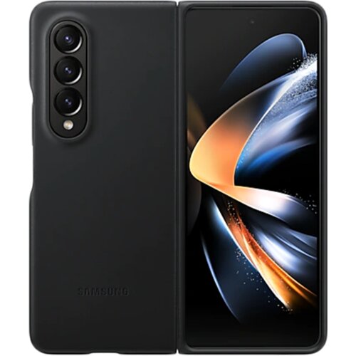 Samsung Galaxy Z Fold4 Leather Cover Black Cijene