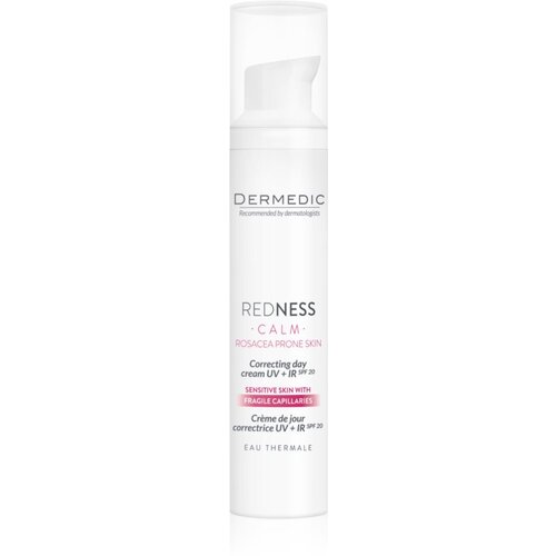 Dermedic Redness Calm korektivna krema za osjetljivu i crvenu kožu lica SPF 20 40 ml Slike