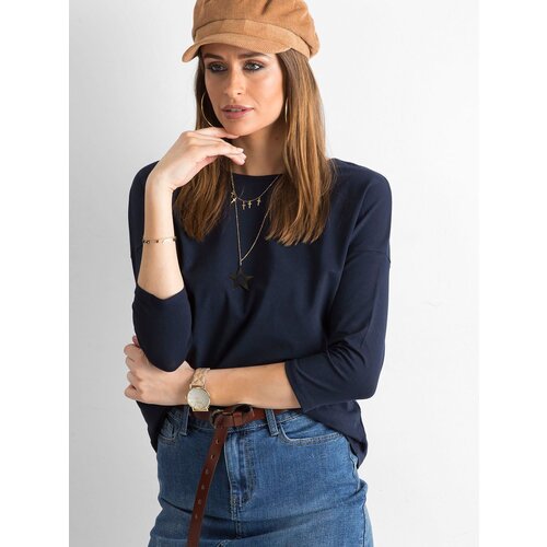 BASIC Feel Good Blouse-RV-BZ-4661.43P-navy blue Cijene