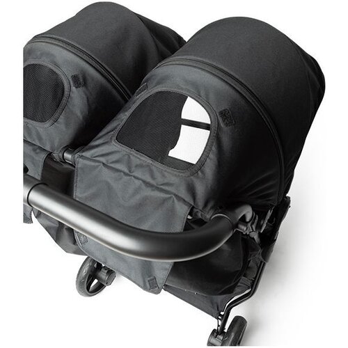 BABY MONSTERS Kolica Za Blizance &amp;ndash; HappyTwin Black Slike
