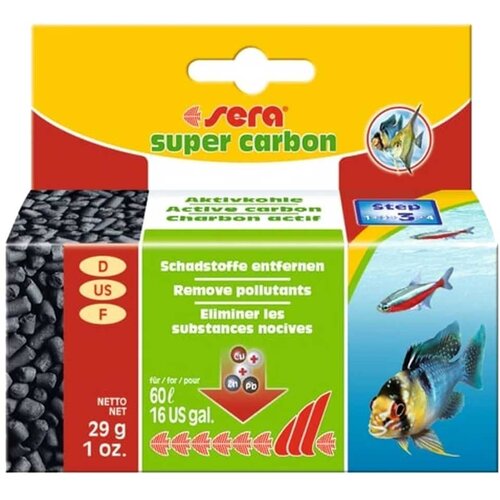 Sera super carbon 29 g Cene