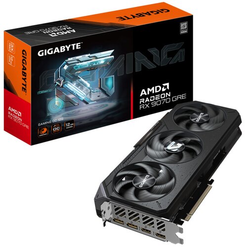 Gigabyte RX 9070 GRE Gaming 12 OC 12GB GDDR6, 192-bit, 2xDP, 2xHDMI Cijene