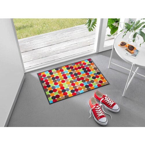 Wash+dry PREDPRAŽNIK Mikado Dots 40/60 cm potiskano večbarvno Slike