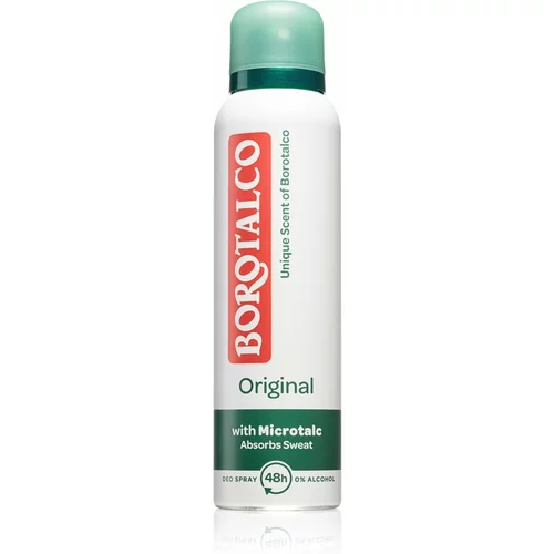 Borotalco Original dezodorans antiperspirant u spreju protiv pretjeranog znojenja 150 ml