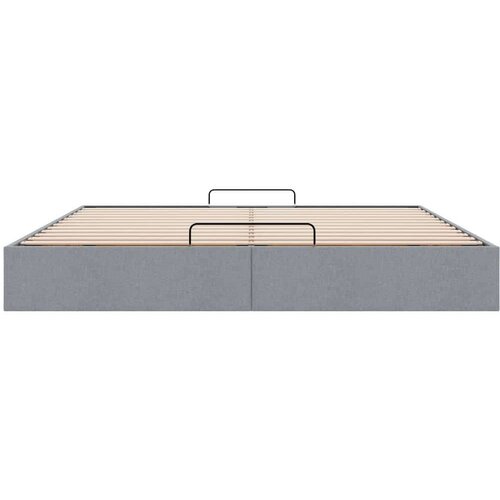 VidaXL Otomanski okvir kreveta bez madraca 200 x 200 cm od tkanine Slike